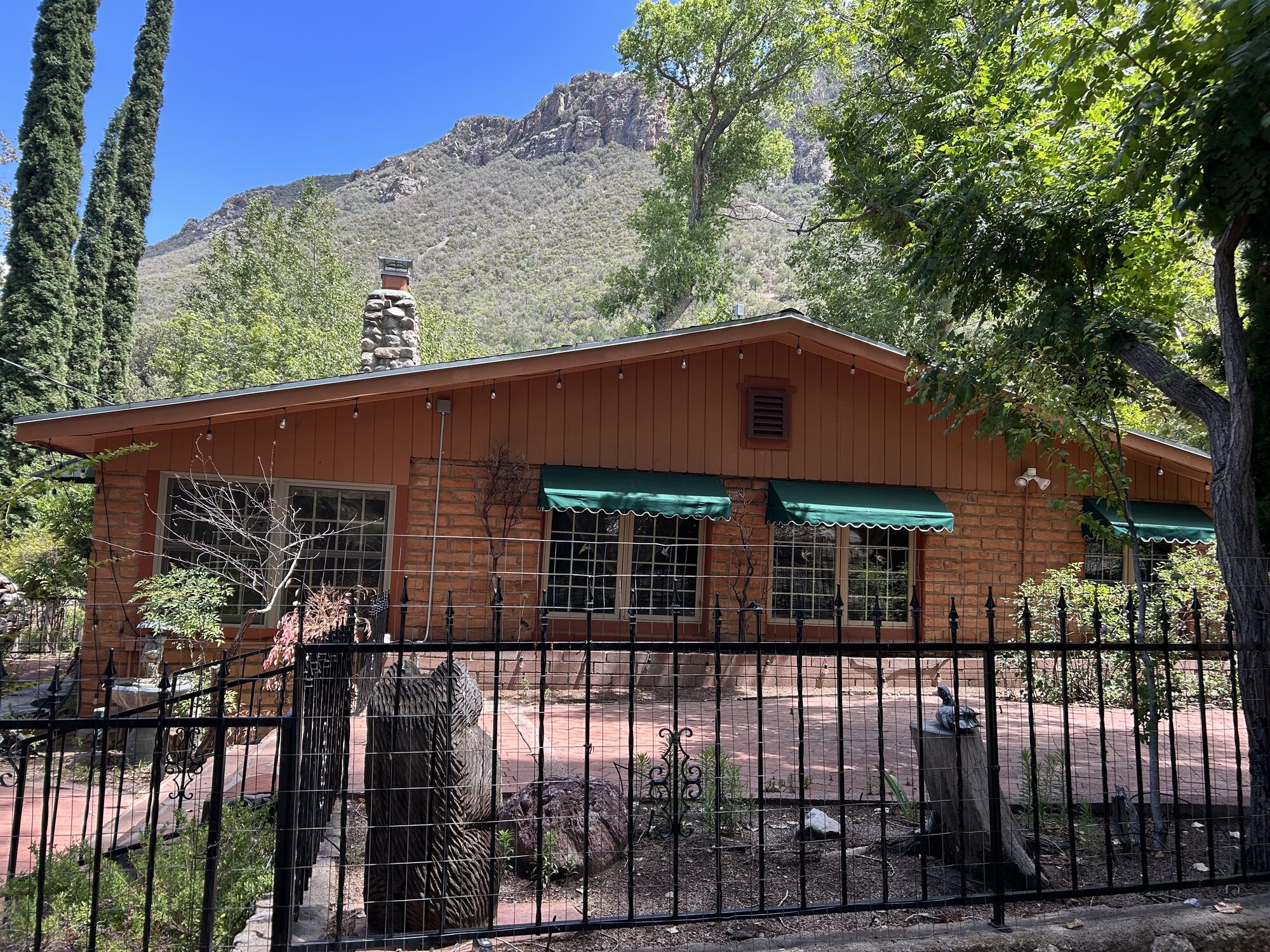 The Gray Hawk Retreat ranch house